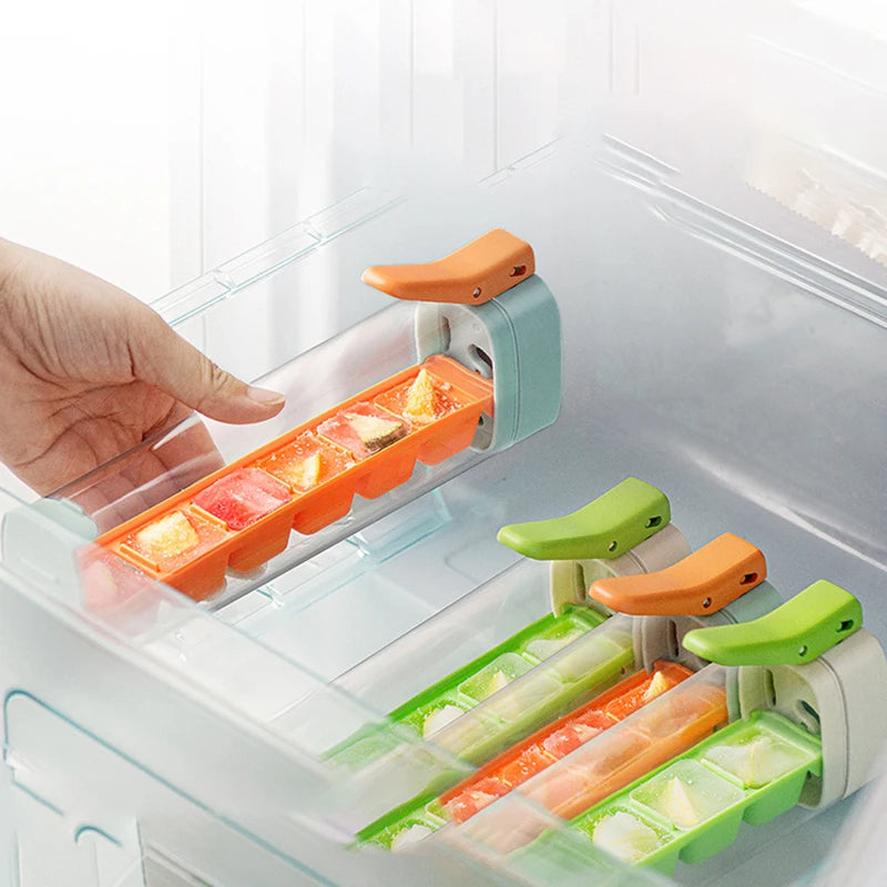 Smart Ice Cube Maker Handle Tray