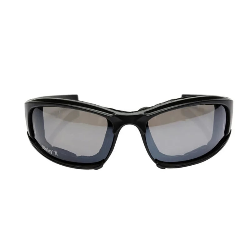 Tactical Photochromic Polarized Sunglasses with 5 Interchangeable Lenses TR90 Frame UV400 Protection for Fishing Cycling Shooting Airsoft Green
