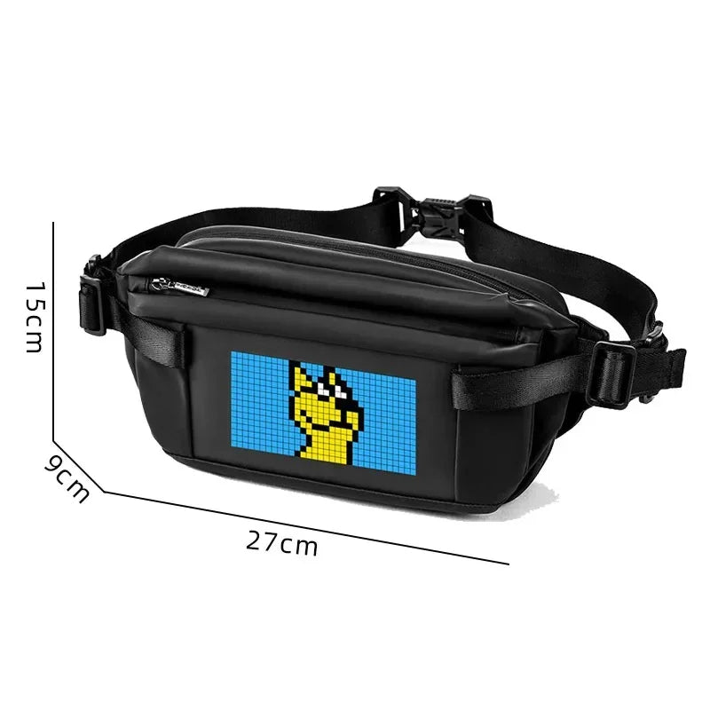 LED Ekranlı Unisex Askılı Çanta
