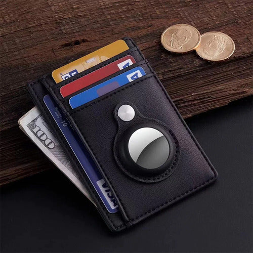 Wallet with Apple AirTag
