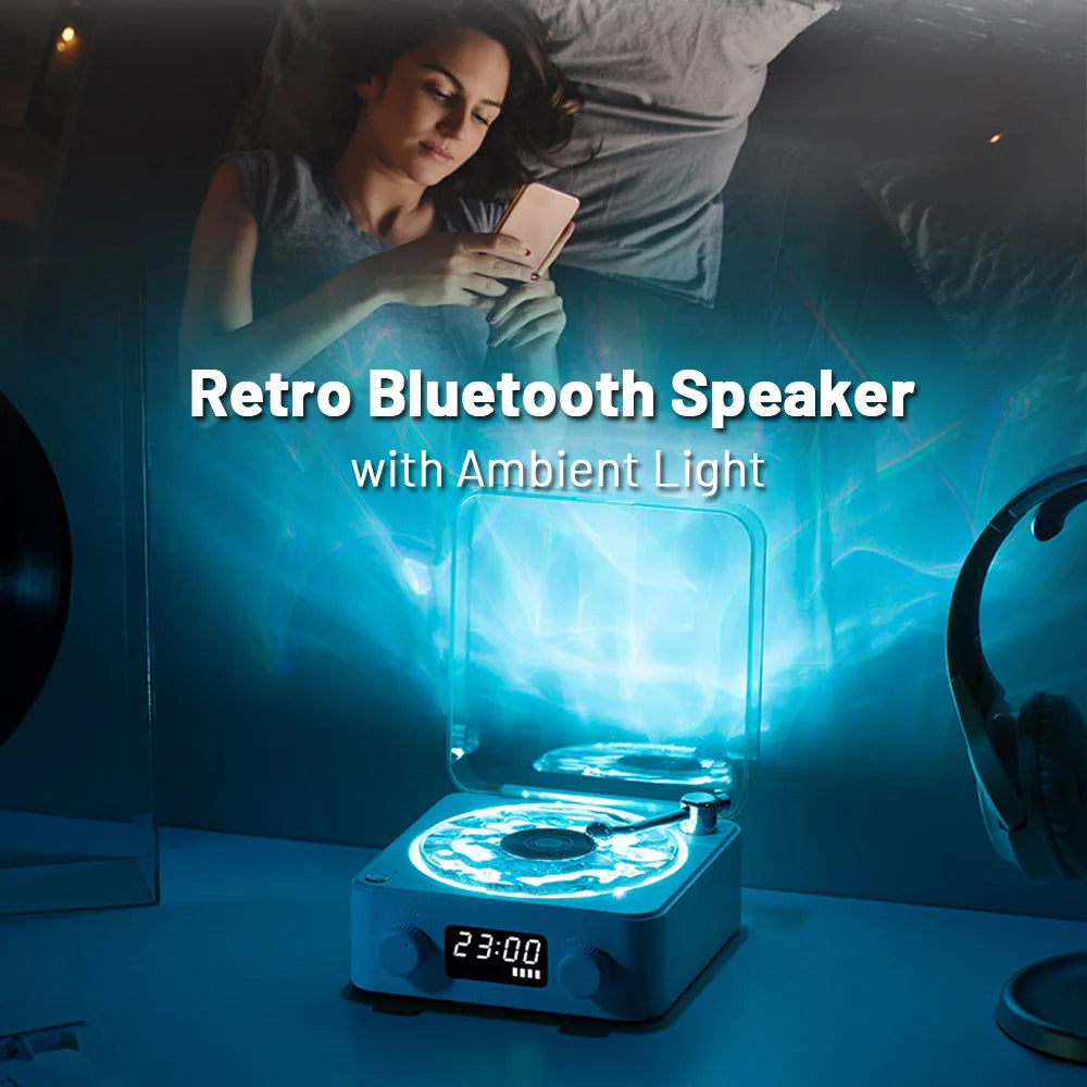 Kablosuz Bluetooth Vinil Çalar