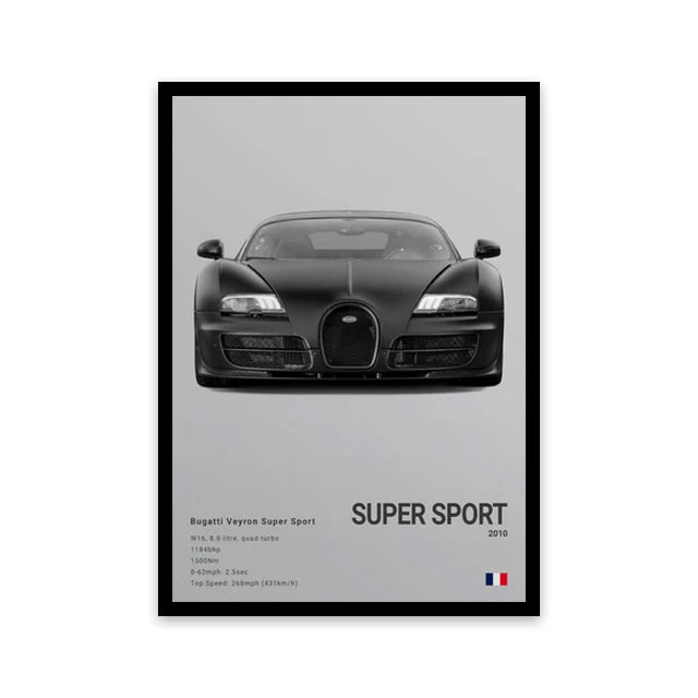 abstract car wall art canvas
