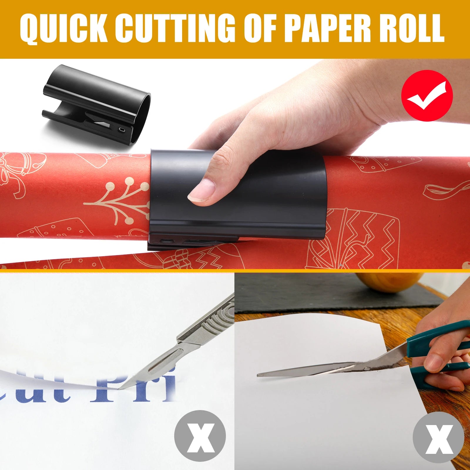 adjustable wrapping paper cutter
