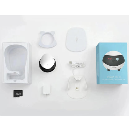 Auto Recharge Remote Camera Robot 1080P HD Mobile Home Security Night Vision Pet Companion
