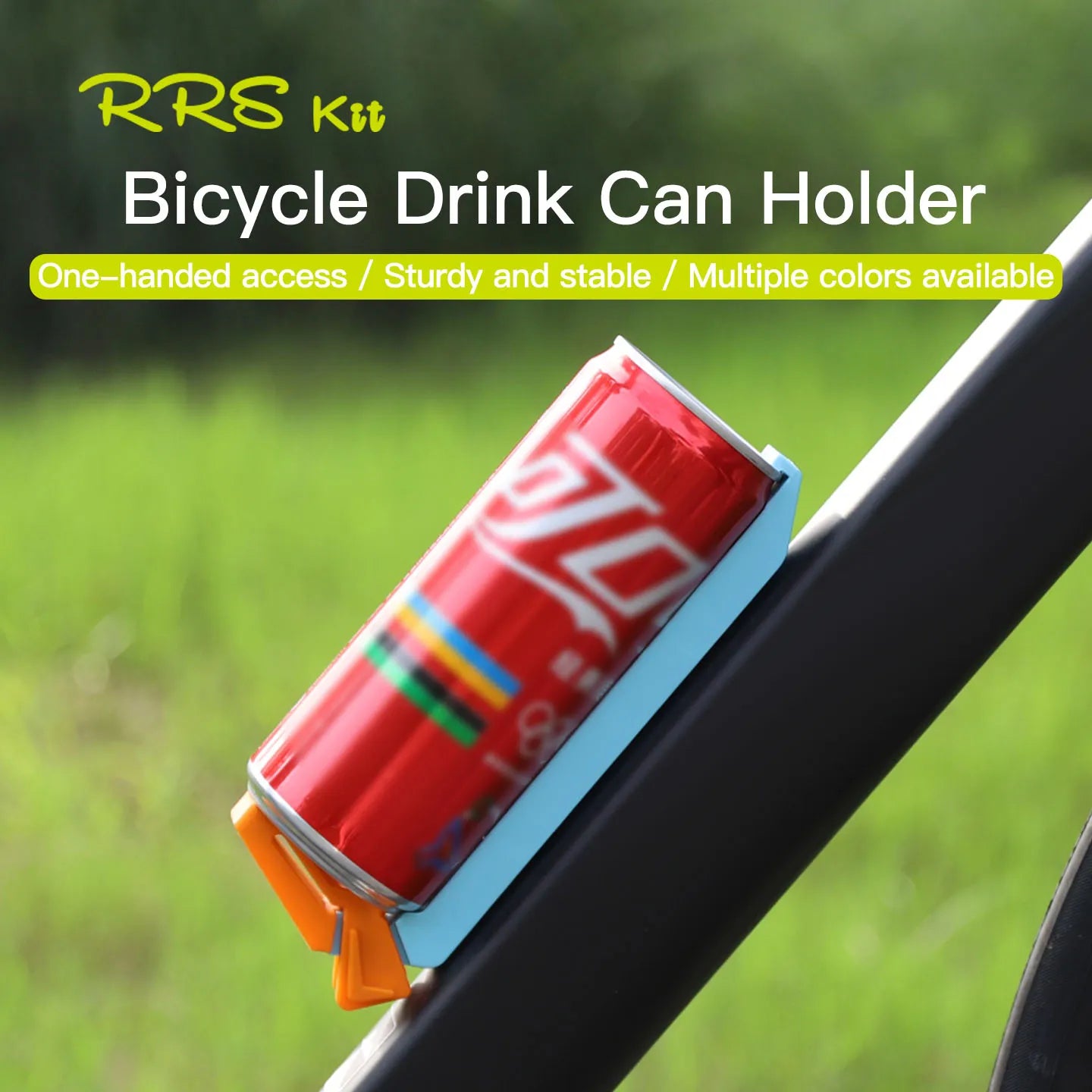 Bike Drink Can Holder Lightweight Bicycle Beverage Holder For Handlebars
