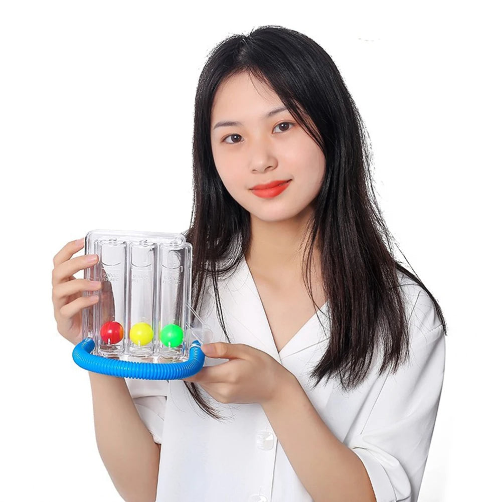 치료 및 호흡기 강화를 위한 호흡 공 폐 운동기
