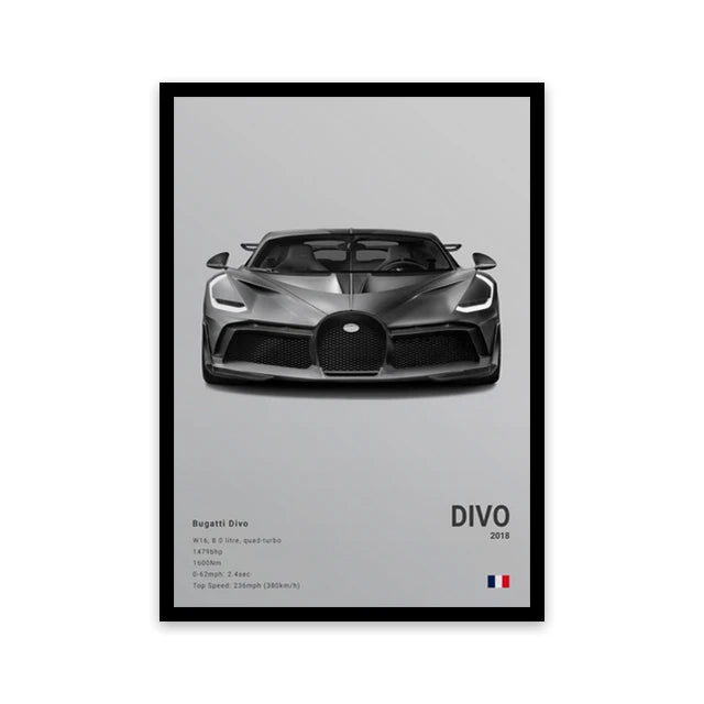 canvas print car wall art
