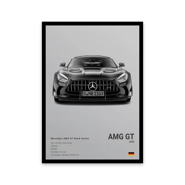 collector car wall art canvas
