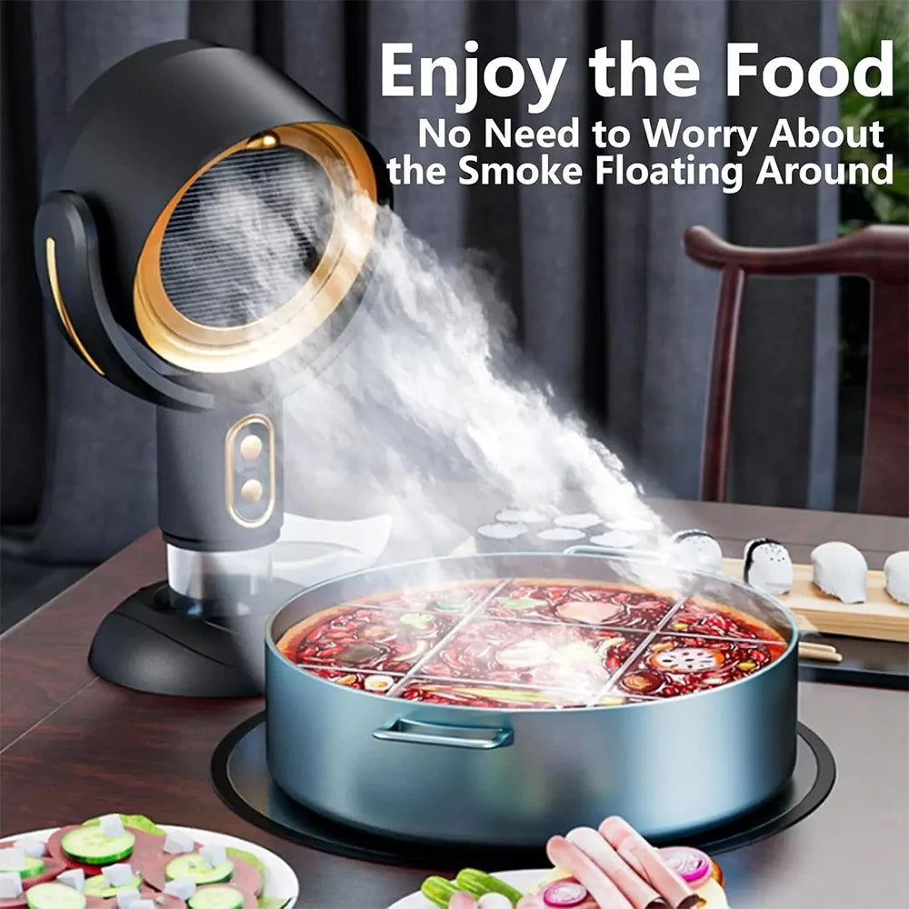 compact portable range hood purifier

