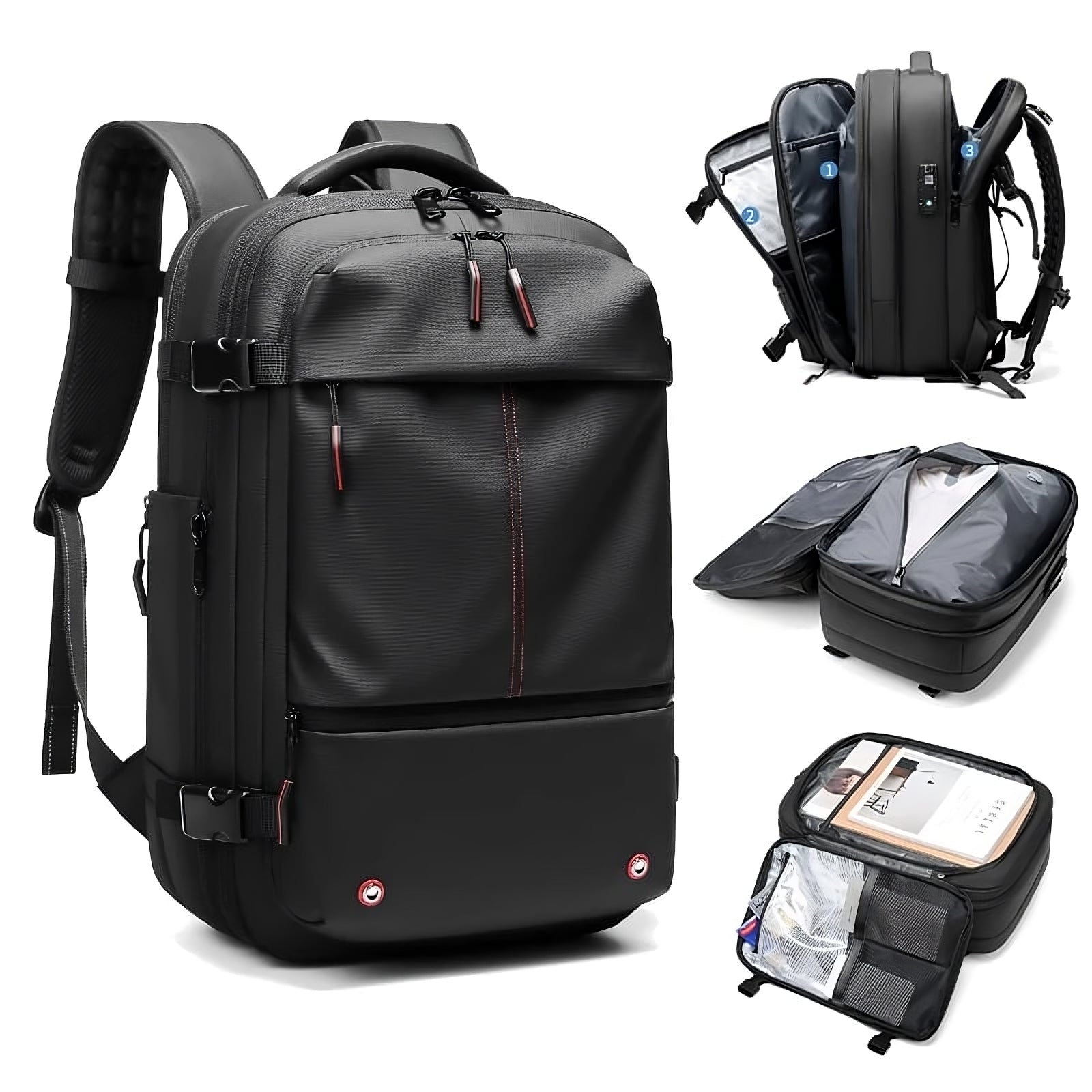 Compact Travel Vacuum Backpack For Lightweight Packing
