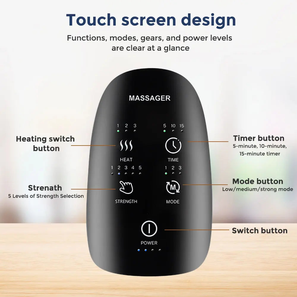 Cordless Electric Hand Massager For Blood Circulation
