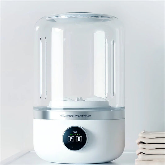 Cordless Portable Mini Washing Machine Rechargeable Compact Washer For Dorms And RVs
