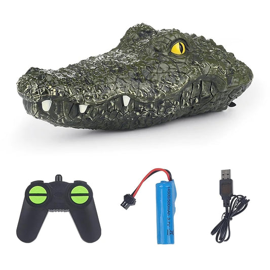 Crocodile Head RC Boat For Racing And Water Fun

