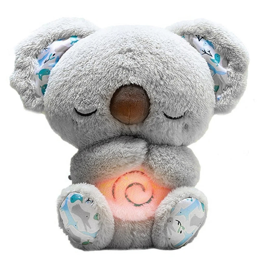 Cute Breathing Koala Toy For Relaxation And Play
