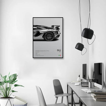 decorative car wall art canvas
