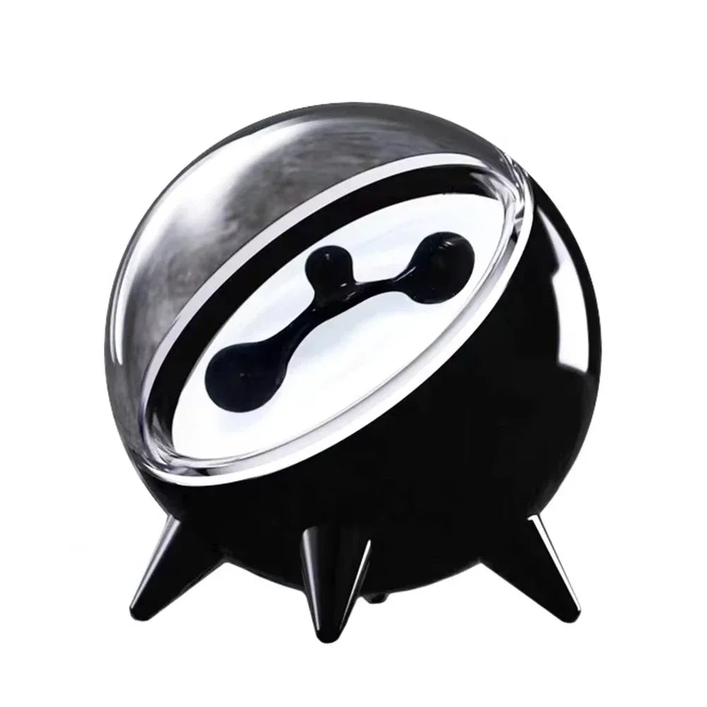 decorative ferrofluid music rhythm speaker lamp
