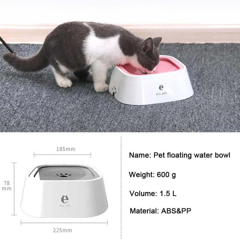 durable anti spill dog water bowl
