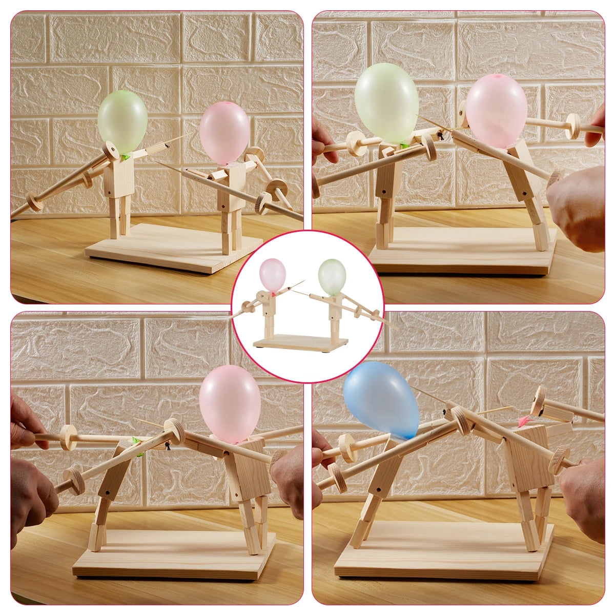 easy setup balloon fencing game
