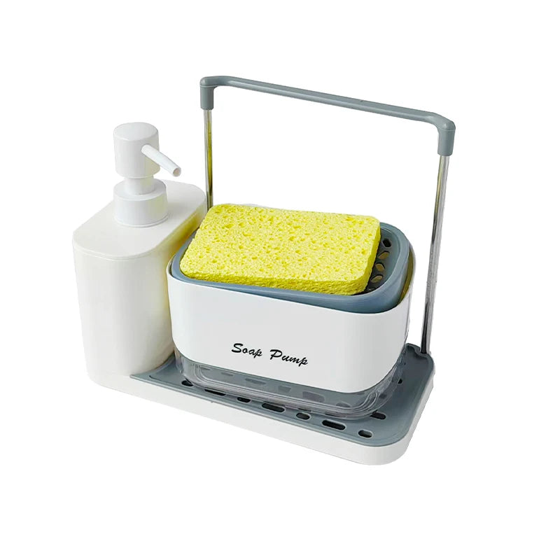 Set Dispenser Sabun 5-in-1 Ramah Lingkungan untuk Rumah dan Kantor
