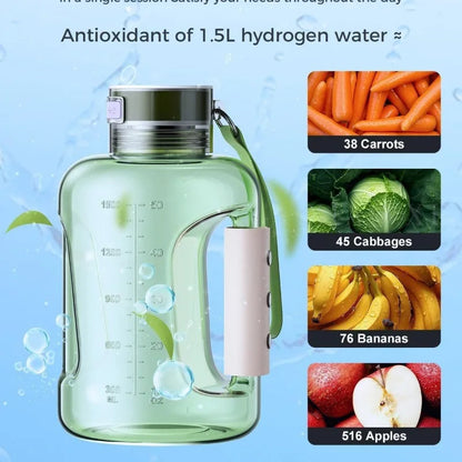 elektrikli hidrojen su şişesi 1,5 L
