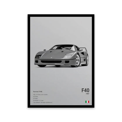 fine art car wall art canvas
