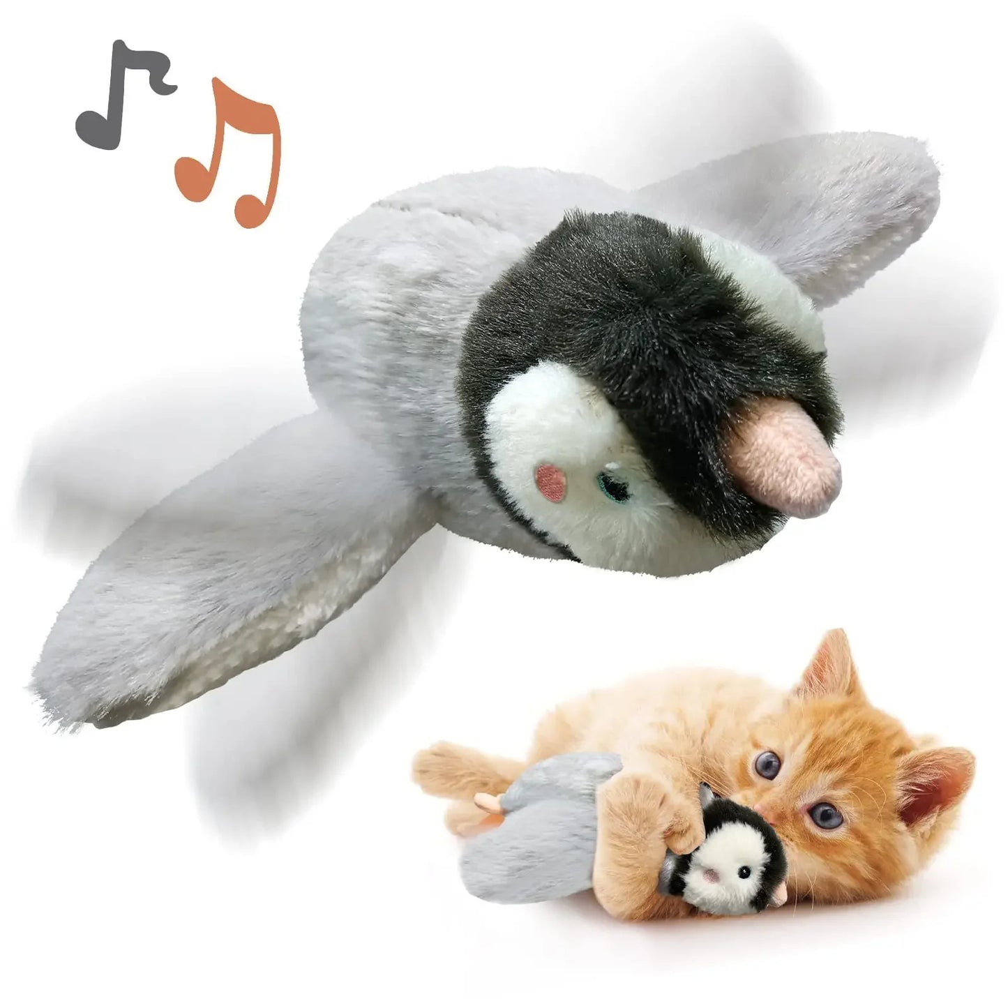 fun interactive bird cat toy
