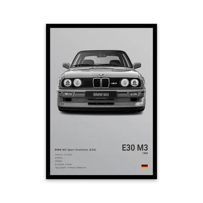 gift car wall art canvas
