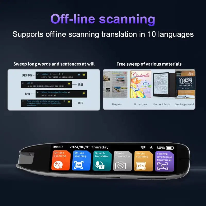 handheld language translator pen
