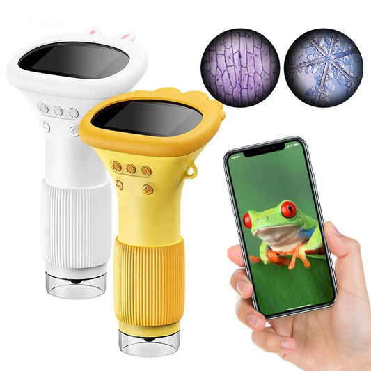 Handheld Microscope Portable Magnifying Tool For Science And Education
