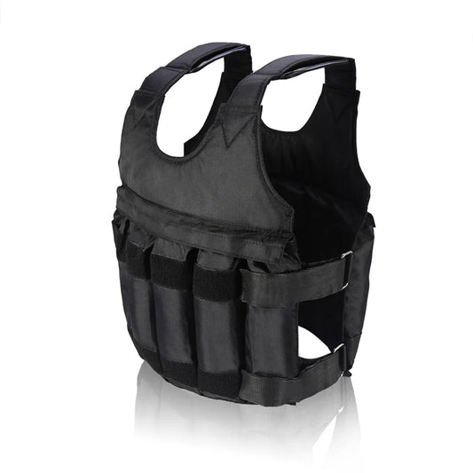 Heavy Duty Weighted Vest Adjustable 15-50kg With Wrist And Ankle Weights For CrossFit Running
