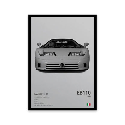high quality car wall art canvas
