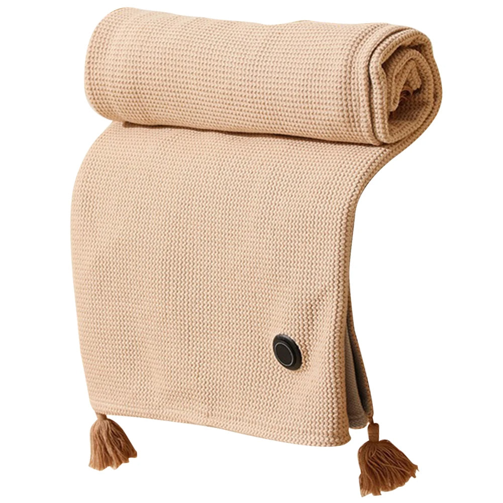 indoor and outdoor heated wearable blanket
