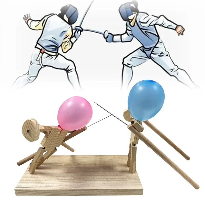 inflatable balloon fencing game
