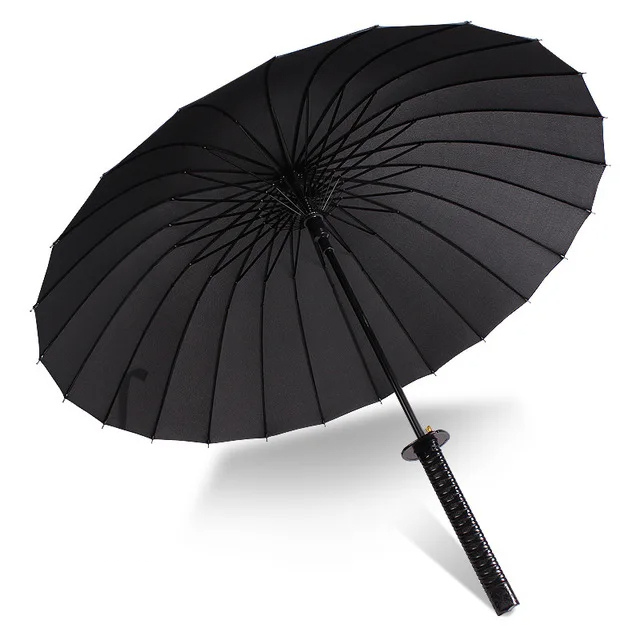 Katana Style Samurai Sword Umbrella Traditional Japanese Design And Full Length Canopy







