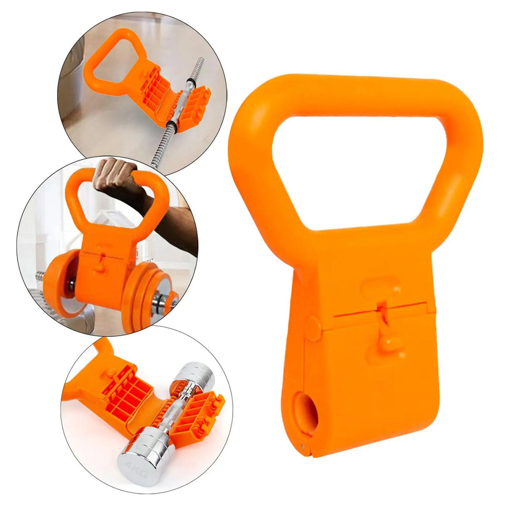 مقبض جرس حديدي للدمبل لتدريب القوة