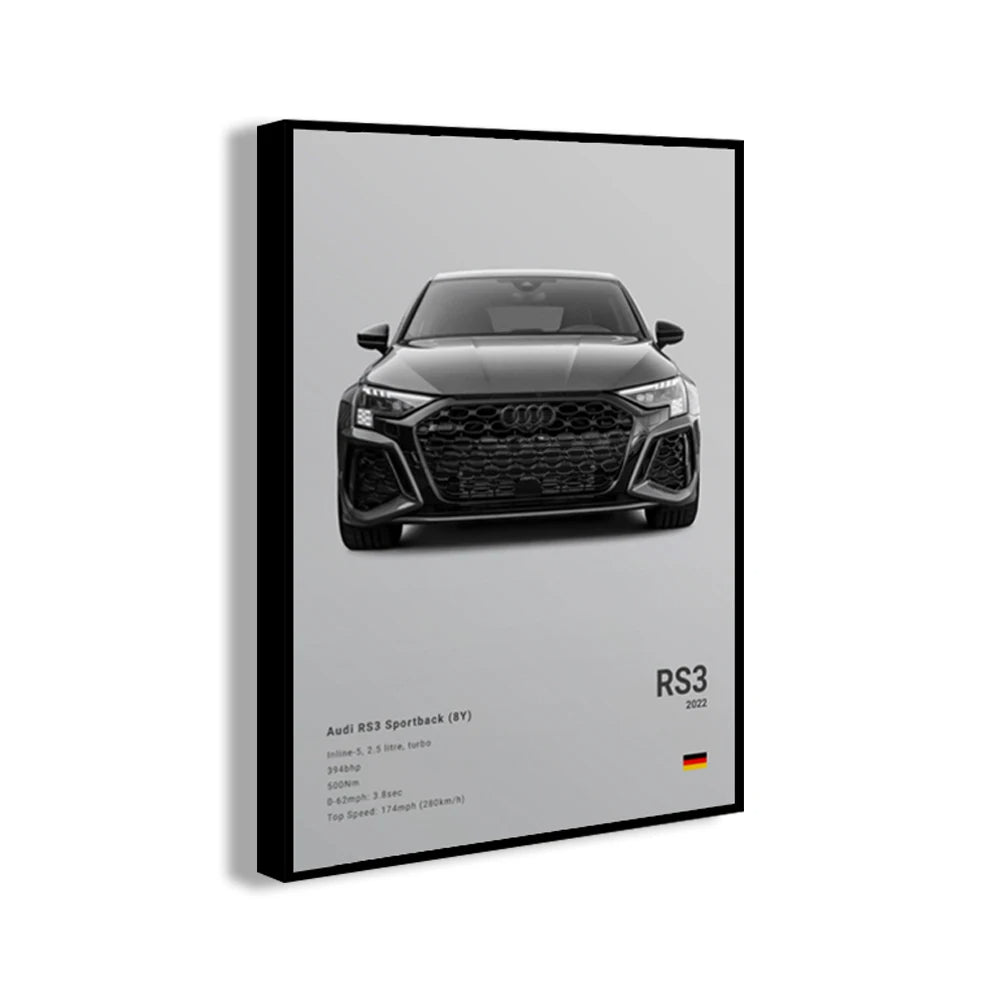 large car wall art canvas
