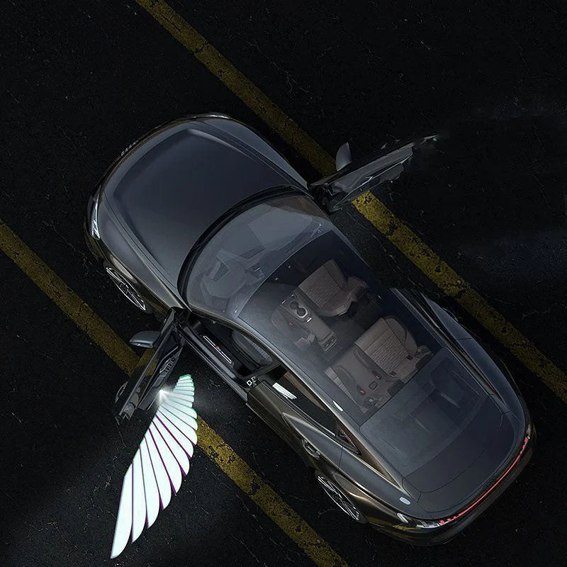 led lighting car angle wings
