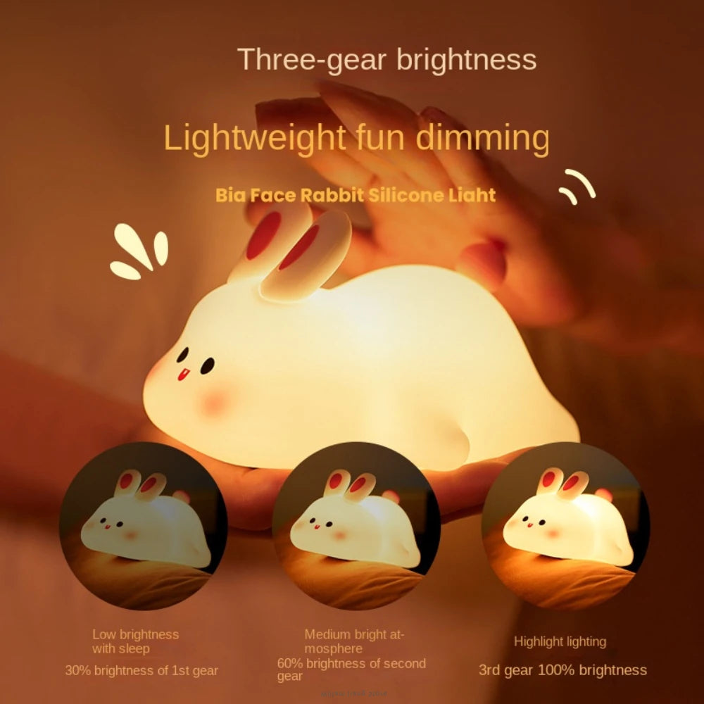led rabbit night light

