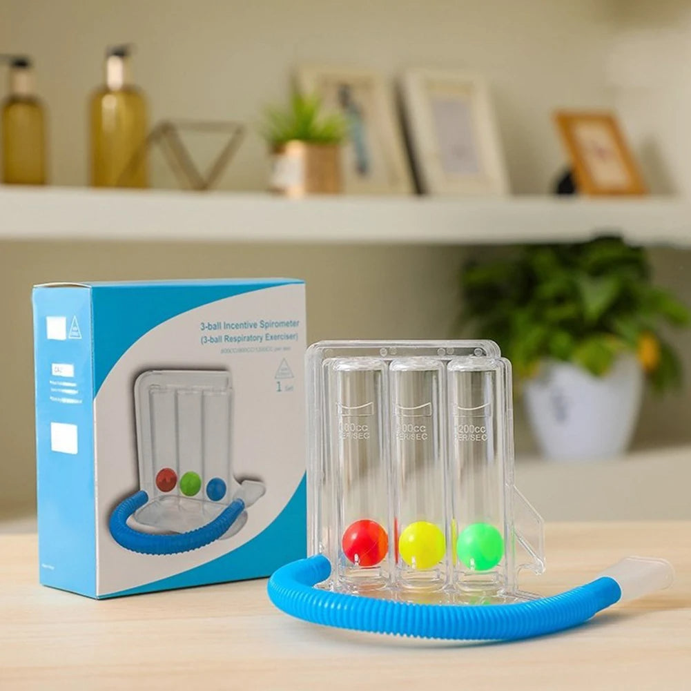 Esercitatore a Sfere Respiratorie per l'Allenamento Polmonare Portatile ed Efficace per la Salute