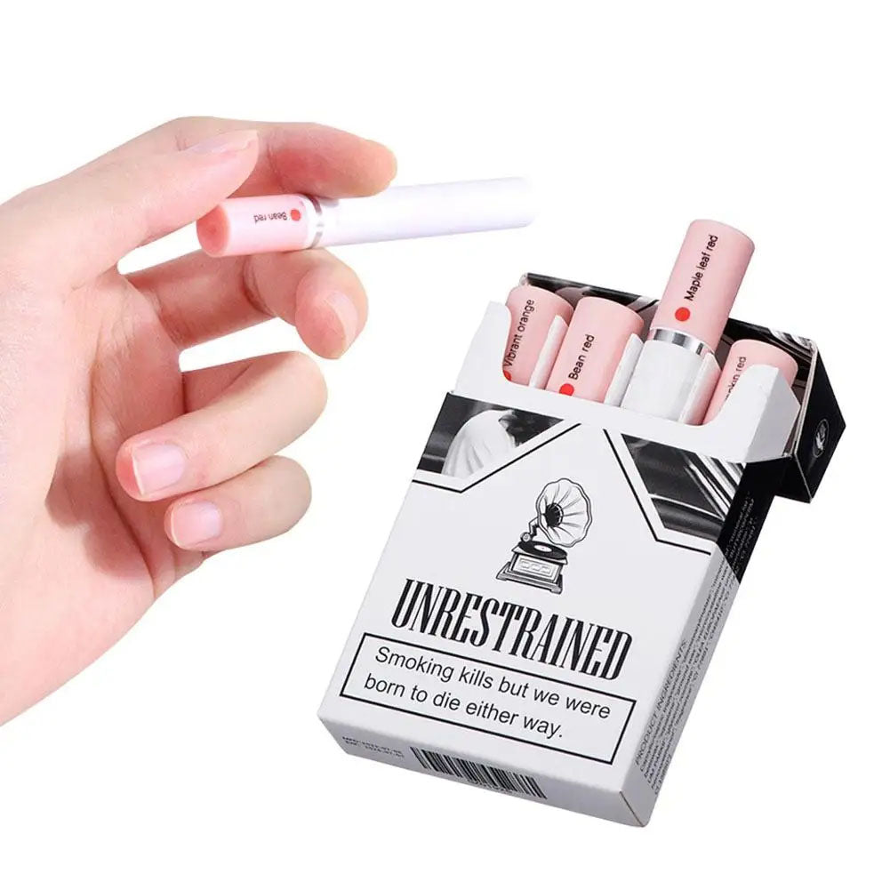Mini-savukehuulipunasetti taskuihin ja matkustamiseen
