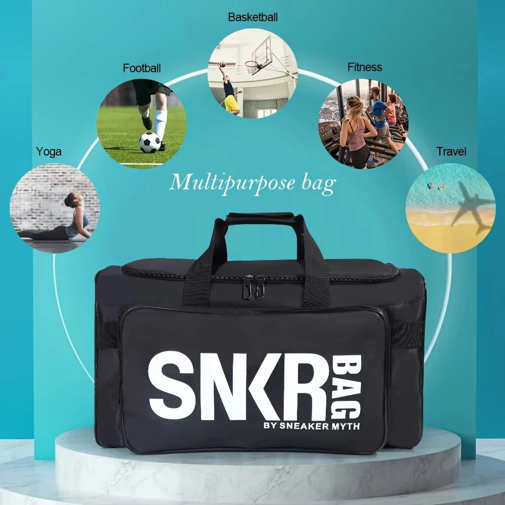 Çok bölmeli sporcu spor çantası
