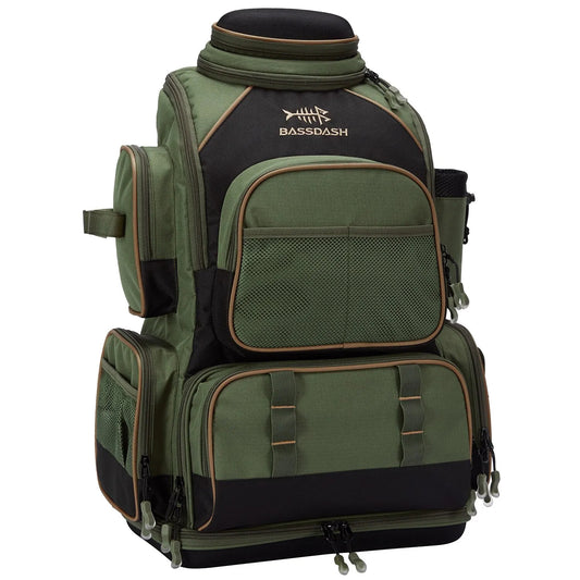 Multifunctional Fishing Tackle Backpack With Multiple Compartments

