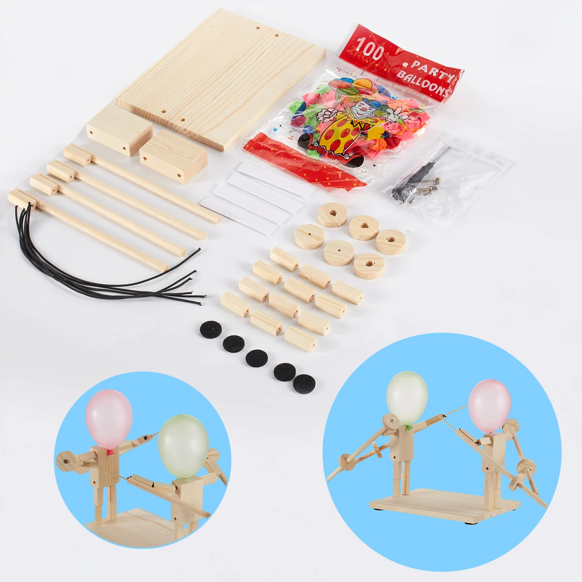 outdoor balloon fencing game
