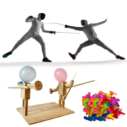 party balloon fencing game
