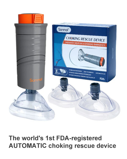 portable automatic choking rescue device
