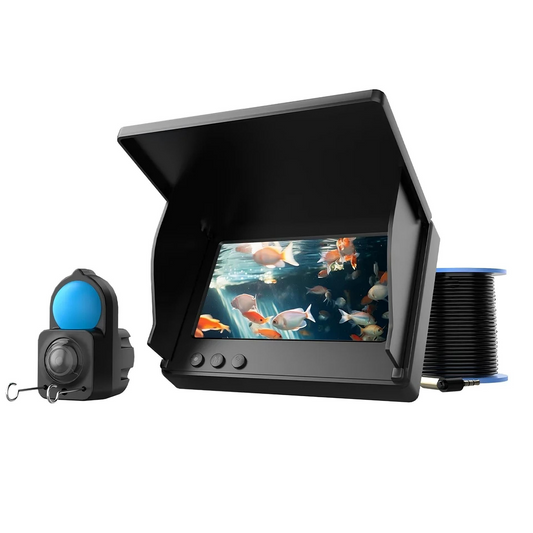 Portable Fishing Camera Underwater Fish Finder With Display
