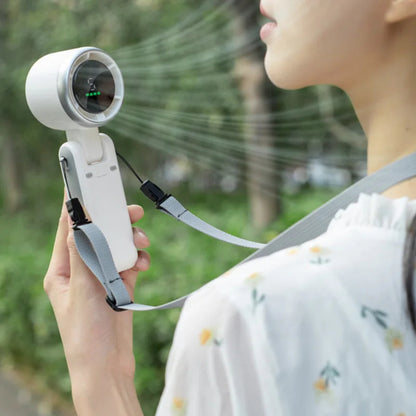 Mini Ventilatore Turbo Portatile per Viaggi, Attività all'Aperto e Ufficio