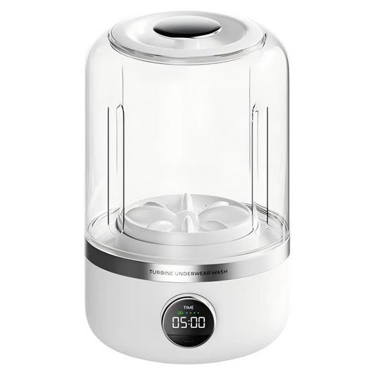 Portable Mini Washing Machine Cordless Rechargeable Compact Washer For Travel
