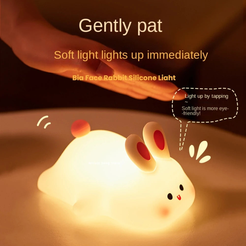 portable rabbit night light
