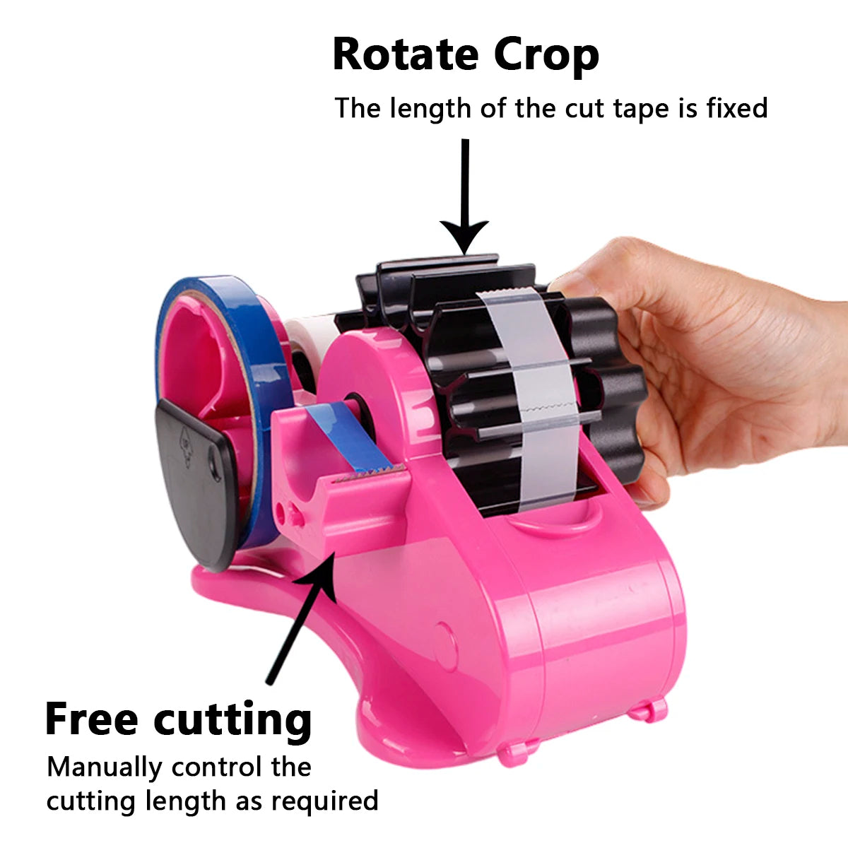 portable semi automatic tape dispenser
